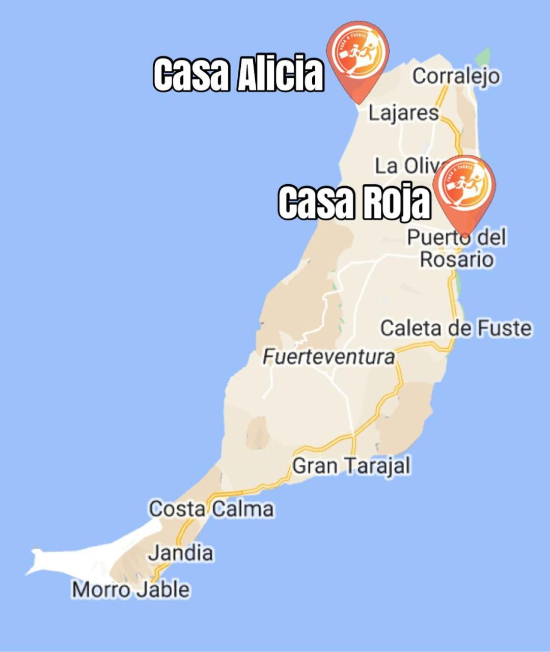 Appartement Casa Roja Pto Del Rosario - De 'fuga A Fuerte' *